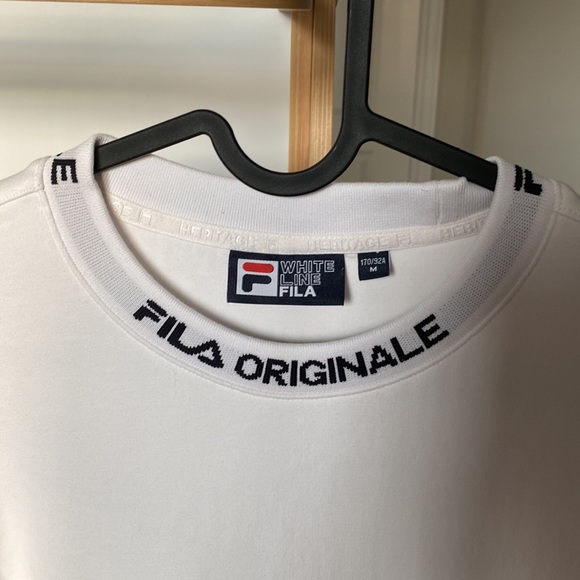 Fila white line hoodie - Picture 2 of 6